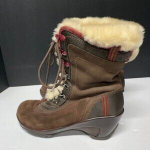 J-41 Jeep Jambu Lace-Up Boots Woman's Size 10